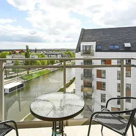 Nowa Motlawa Spa, Pool, Gym & Parking By Downtown Apartments Gdansk Exterior photo