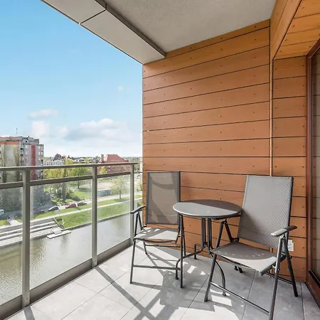 Nowa Motlawa Spa, Pool, Gym & Parking By Downtown Apartments Gdansk Exterior photo