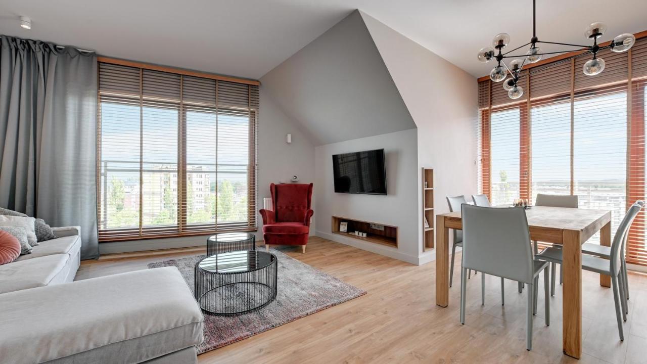Apartmán Nowa Motlawa Spa, Pool, Gym & Parking By Downtown Gdaňsk