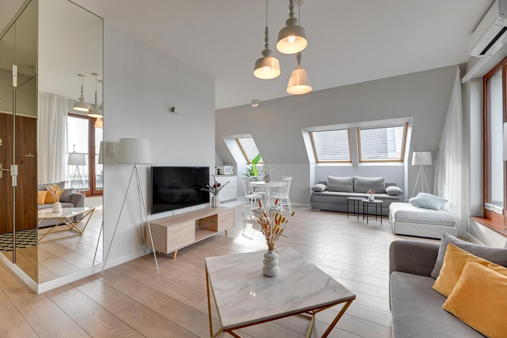 Apartmán Nowa Motlawa Spa, Pool, Gym & Parking By Downtown *