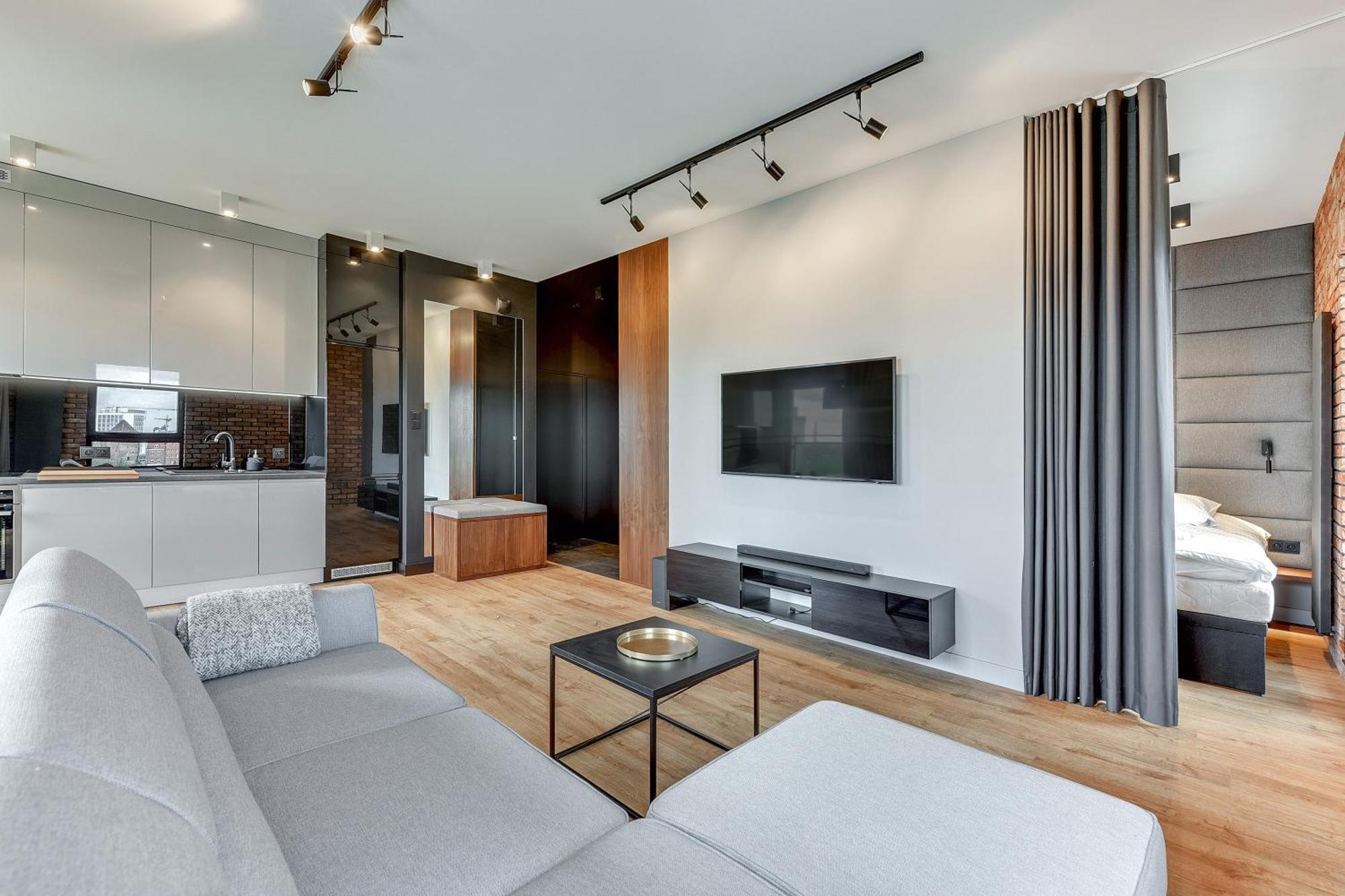 Apartmán Nowa Motlawa Spa, Pool, Gym & Parking By Downtown Gdaňsk