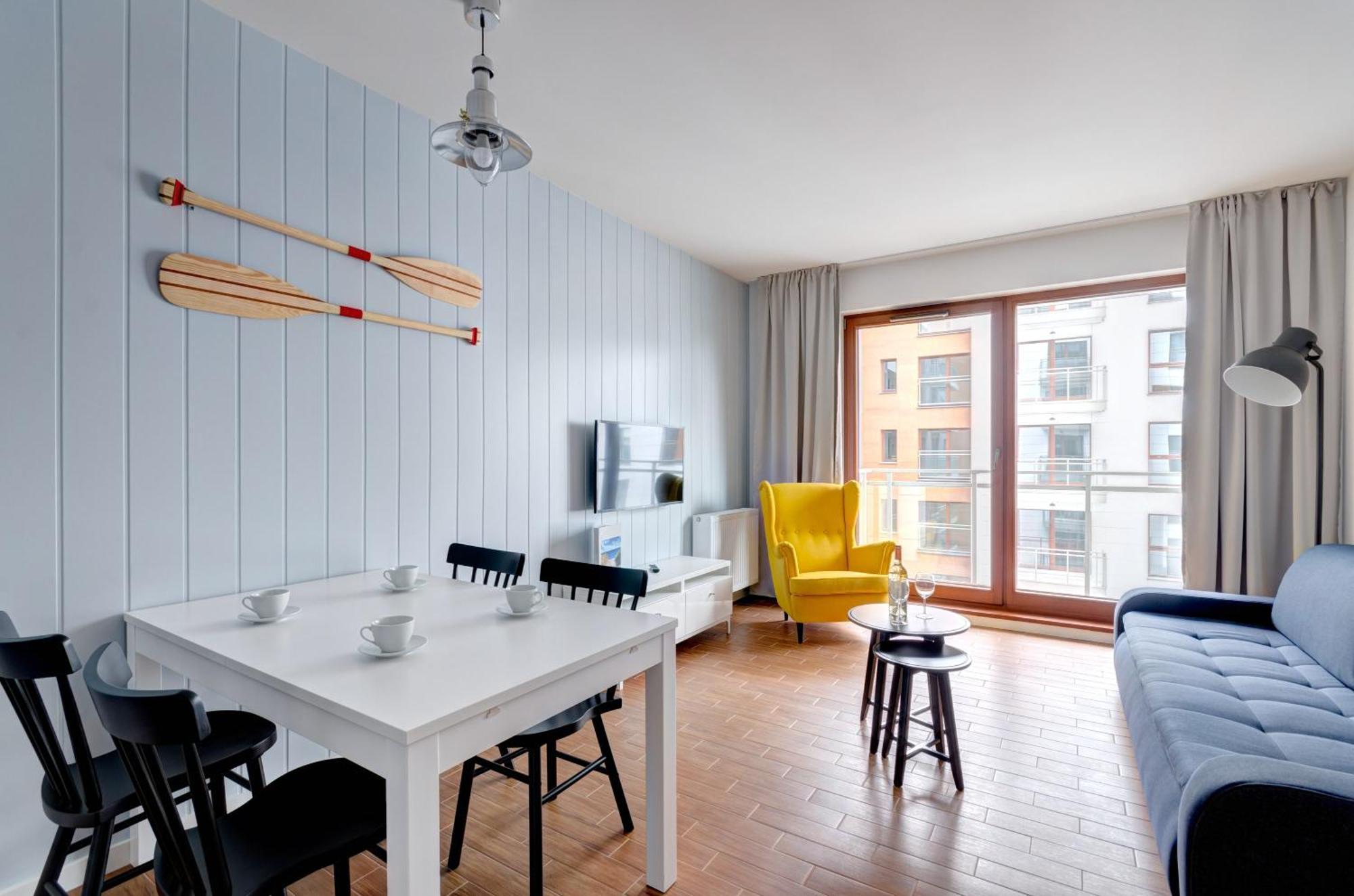Apartmán Nowa Motlawa Spa, Pool, Gym & Parking By Downtown Gdaňsk